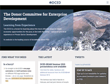 Tablet Screenshot of enterprise-development.org